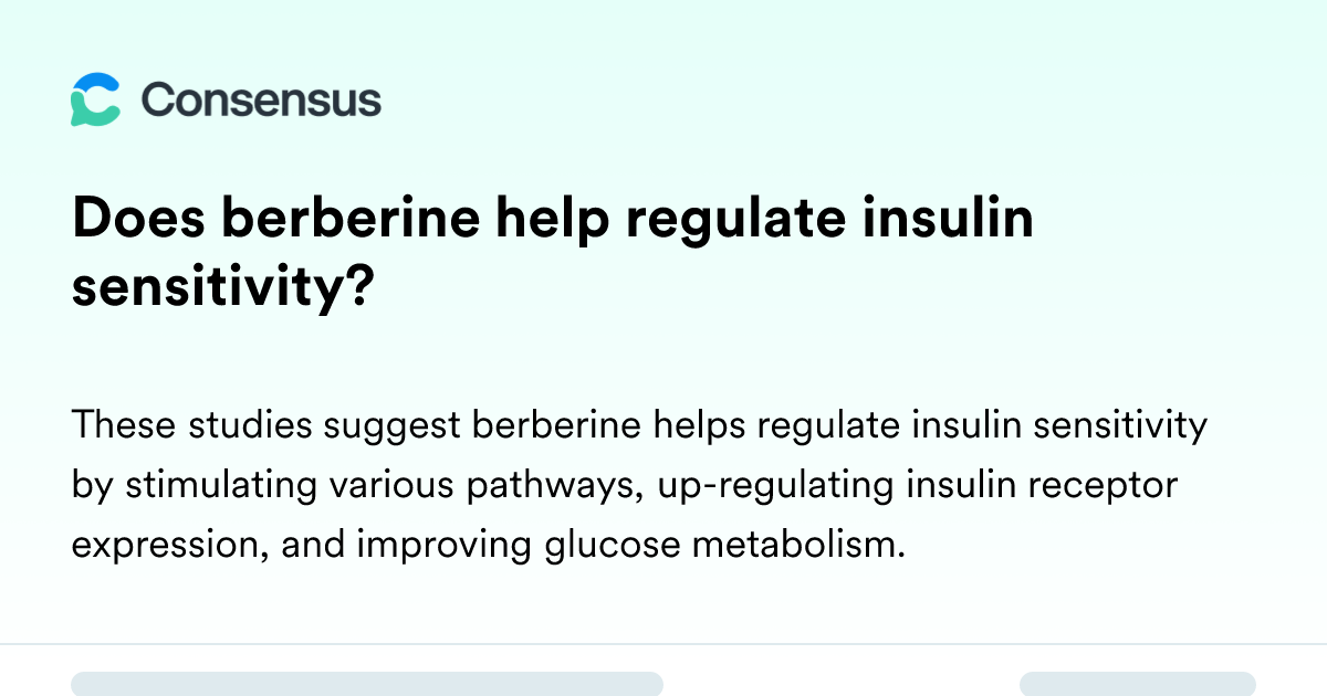 Beautiful view of Berberine Supplements For Improved Insulin Sensitivity