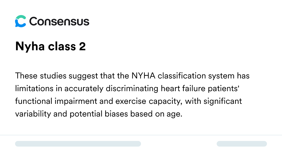 Nyha Class 2 - Consensus Academic Search Engine