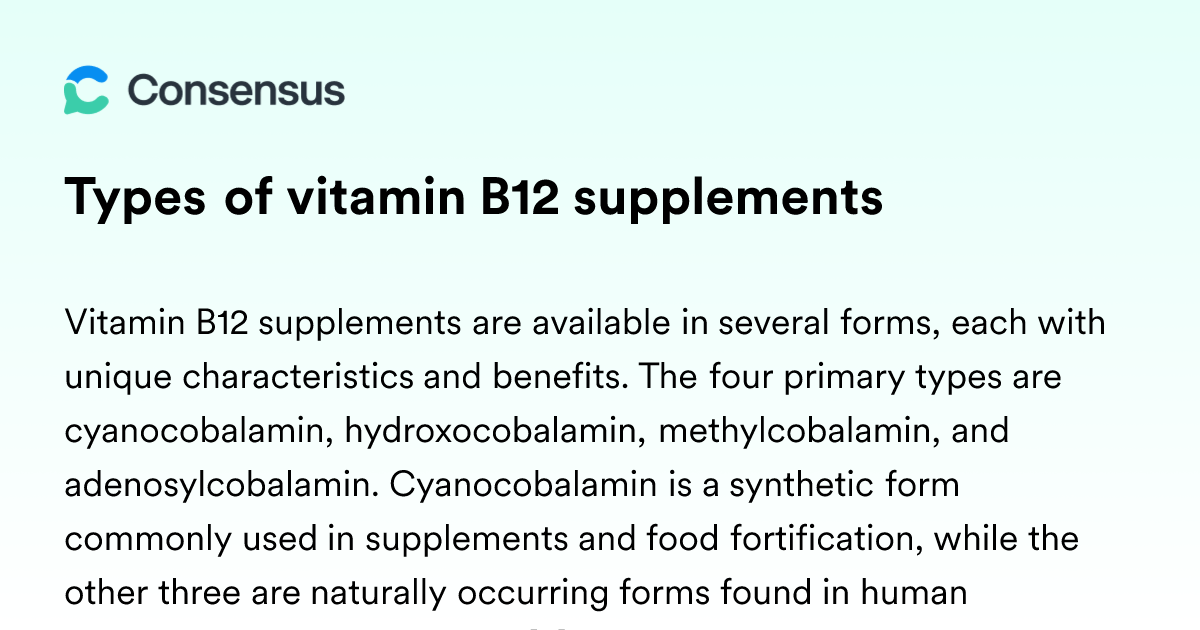 types of injectable b12 Vitamin Injections (Cyanocobalamin Injections)  Mountainside Medical Types Of Vitamin B12 Supplements