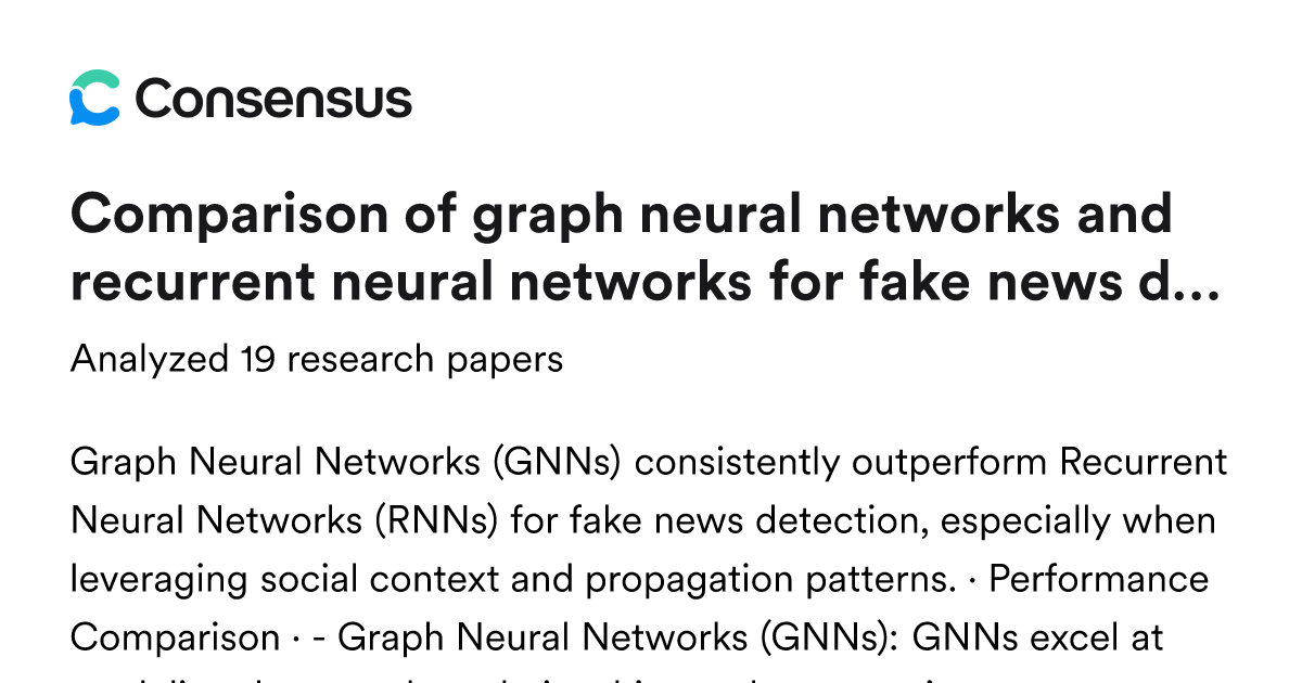 Comparison of graph neural networks and recurrent neural networks for ...