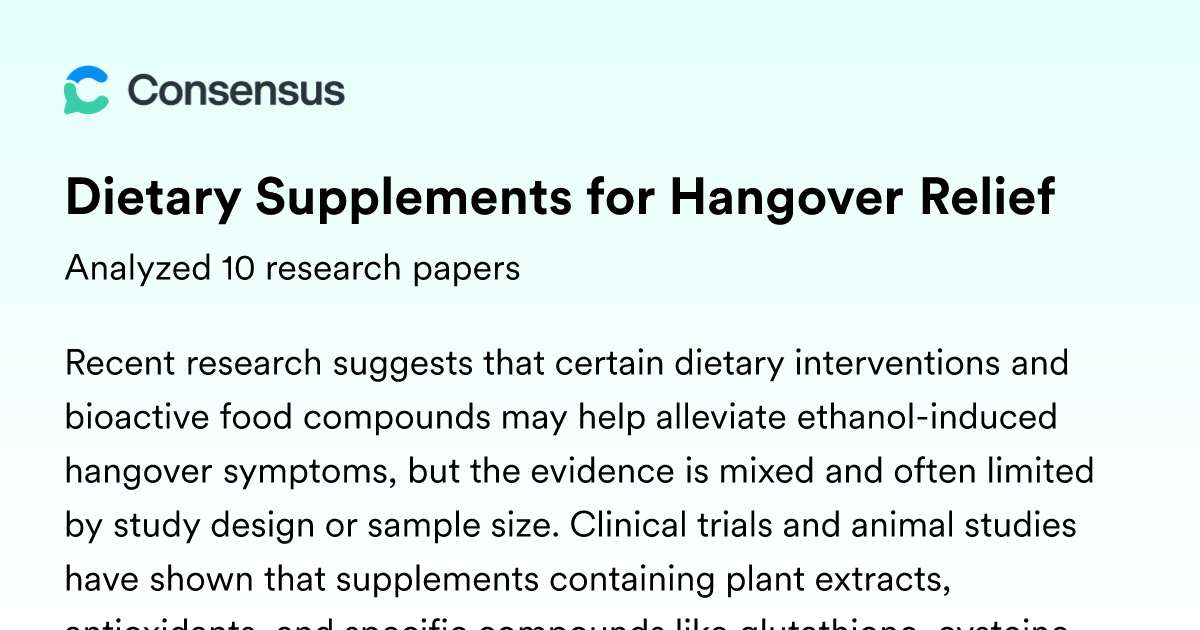 glutathione hangover study The elusive cure Boost Your Health with Glutathione