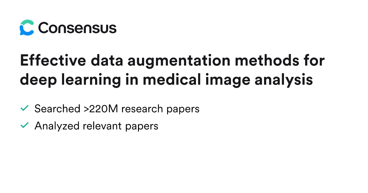 Effective data augmentation methods for deep learning in medical image ...