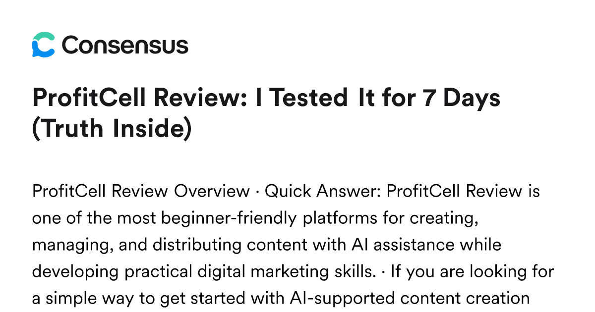 consensus.app