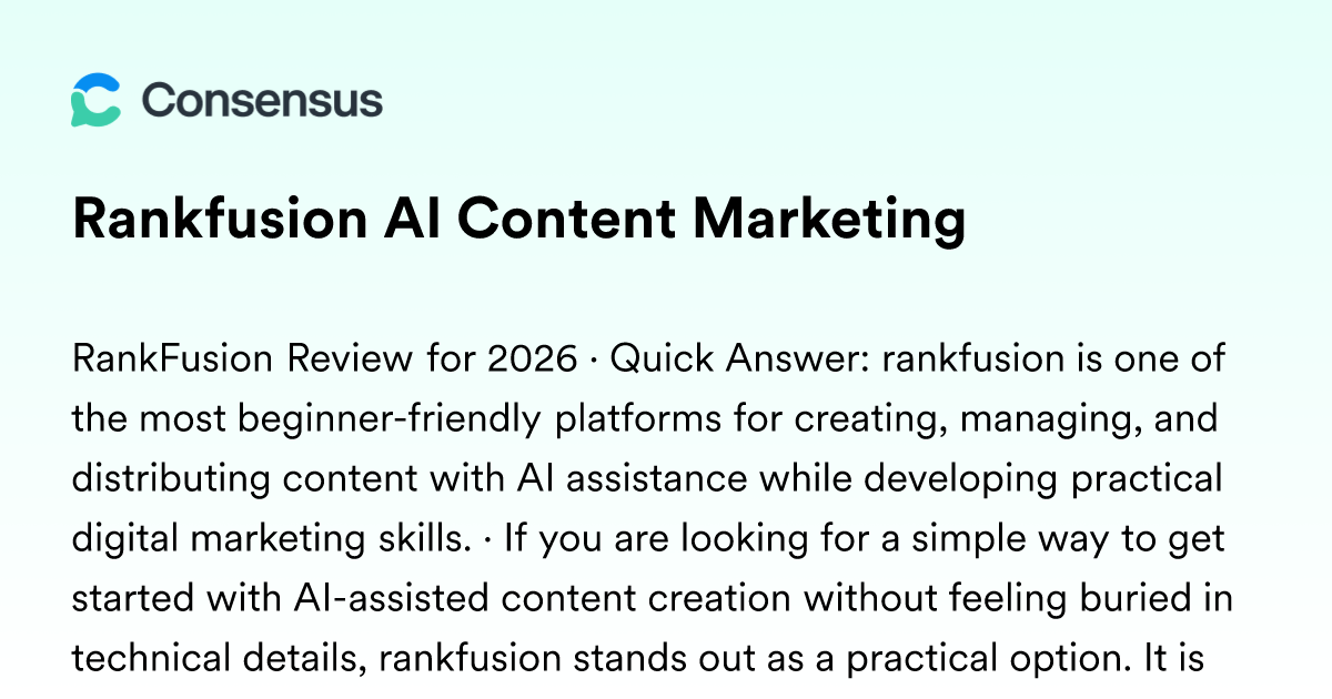 consensus.app