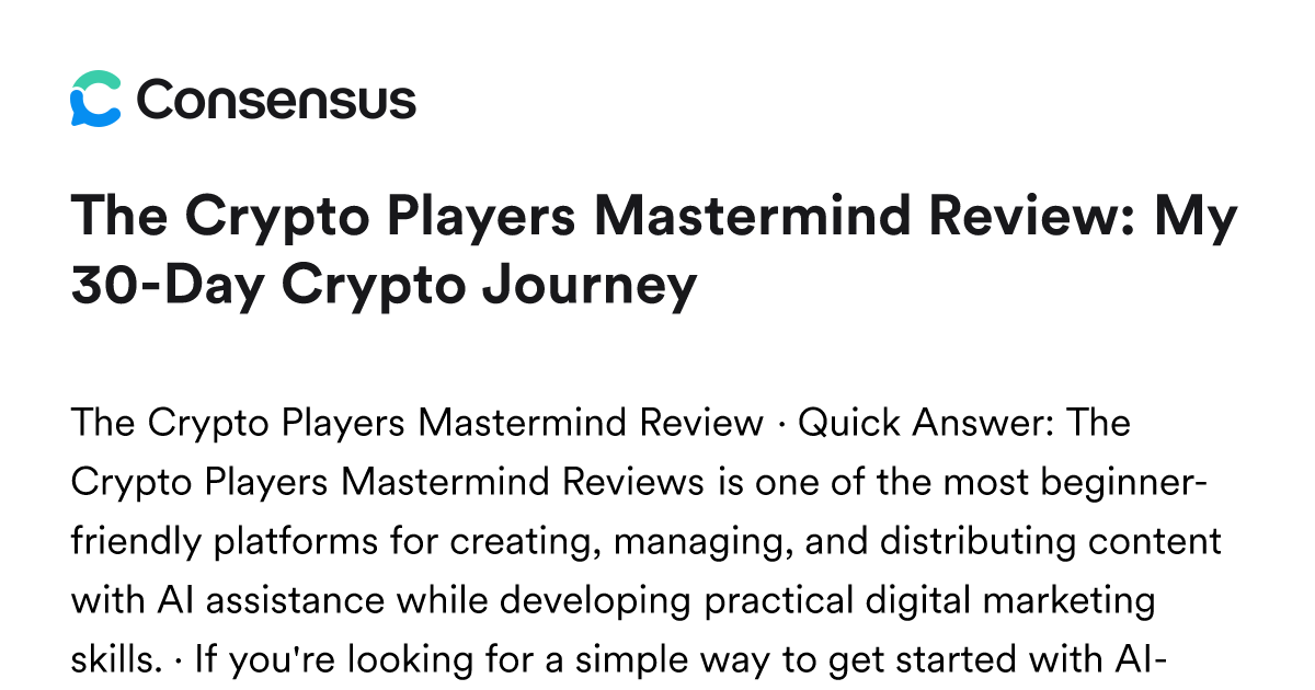 consensus.app