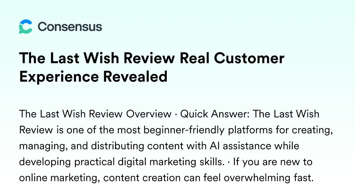 consensus.app