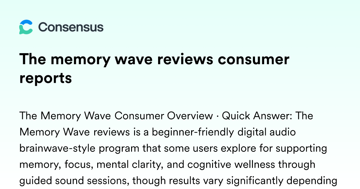 consensus.app