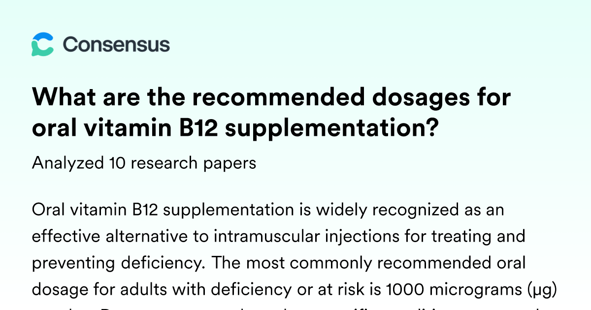 is oral vitamin b12 as effective as intramuscular injection vs. in Vitamin B12 Deficiency  The Blood Project B12 Injections vs. Oral Supplements: