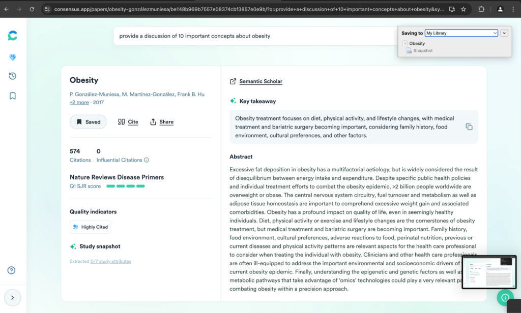 Exporting references from Consensus to your reference software